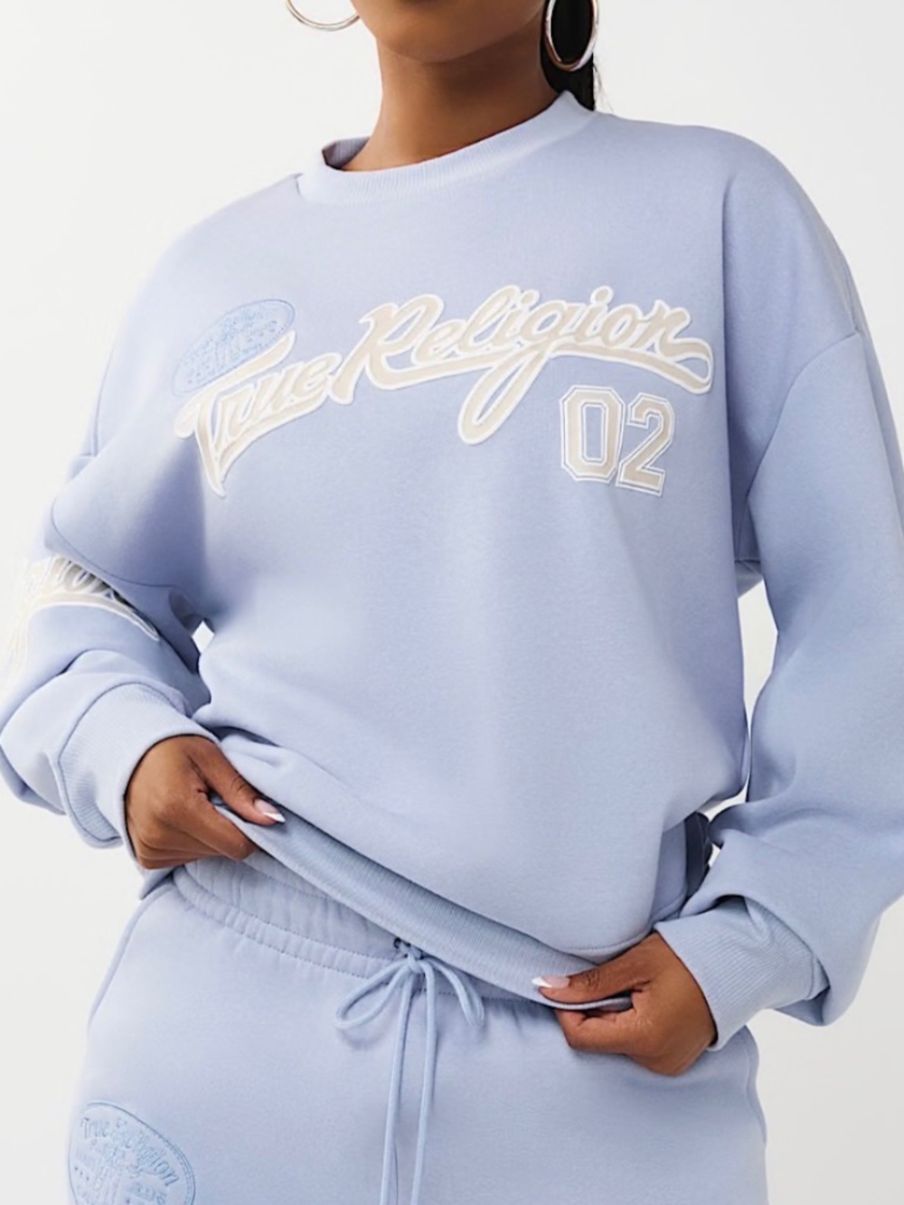 True Religion boyfriend sweatshirt